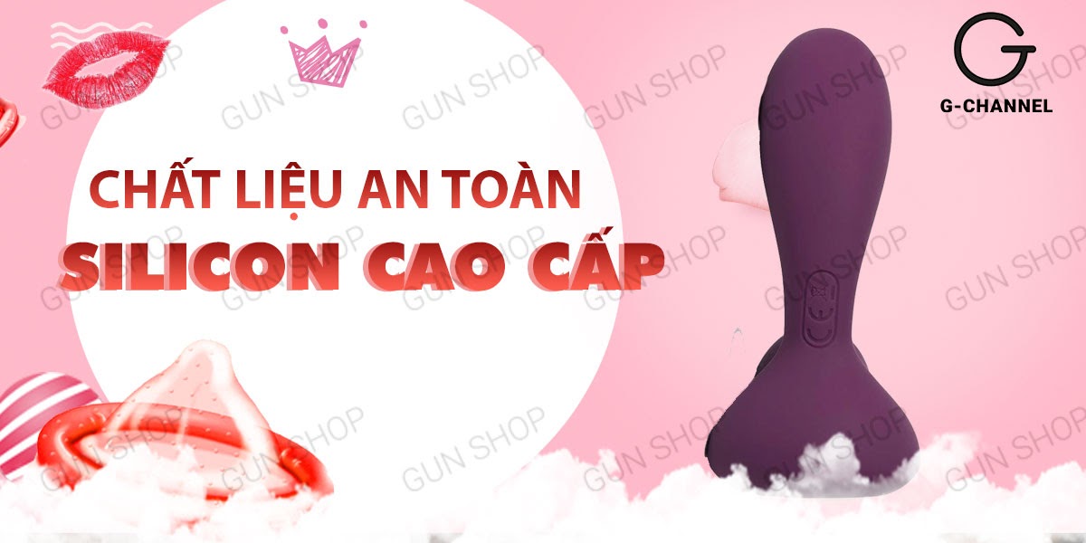  So sánh Máy rung hậu môn 35 tần số rung mạnh mẽ sạc điện - Svakom Vicky cao cấp