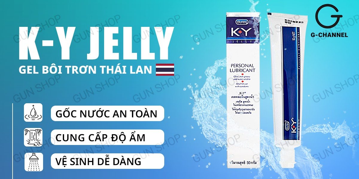  Kho sỉ Gel bôi trơn Durex KY Jelly 50g giá rẻ