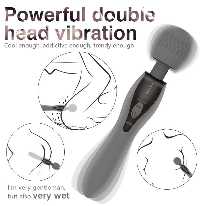  Bán Chày rung cao cấp Gusdun AV 2 đầu rung xoay massage cho nữ giá sỉ