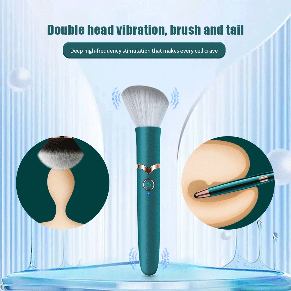  Giá sỉ Que rung tình yêu nguỵ trang cọ trang điểm massage kích thích điểm G cho nữ giá sỉ