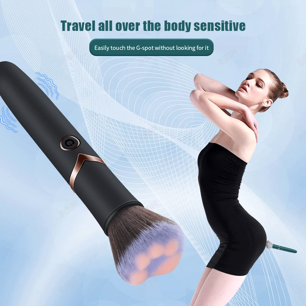  Giá sỉ Que rung tình yêu nguỵ trang cọ trang điểm massage kích thích điểm G cho nữ giá sỉ