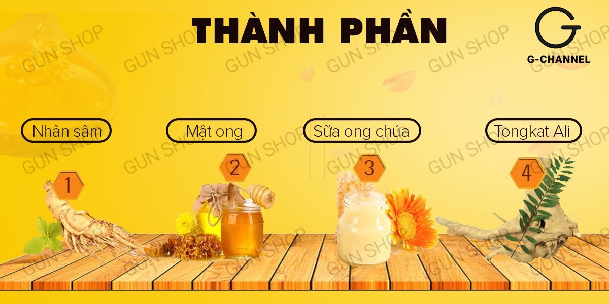  Bỏ sỉ Tinh chất Hachimitsu - Tăng cường sinh lý nam & nữ - 1 gói giá tốt