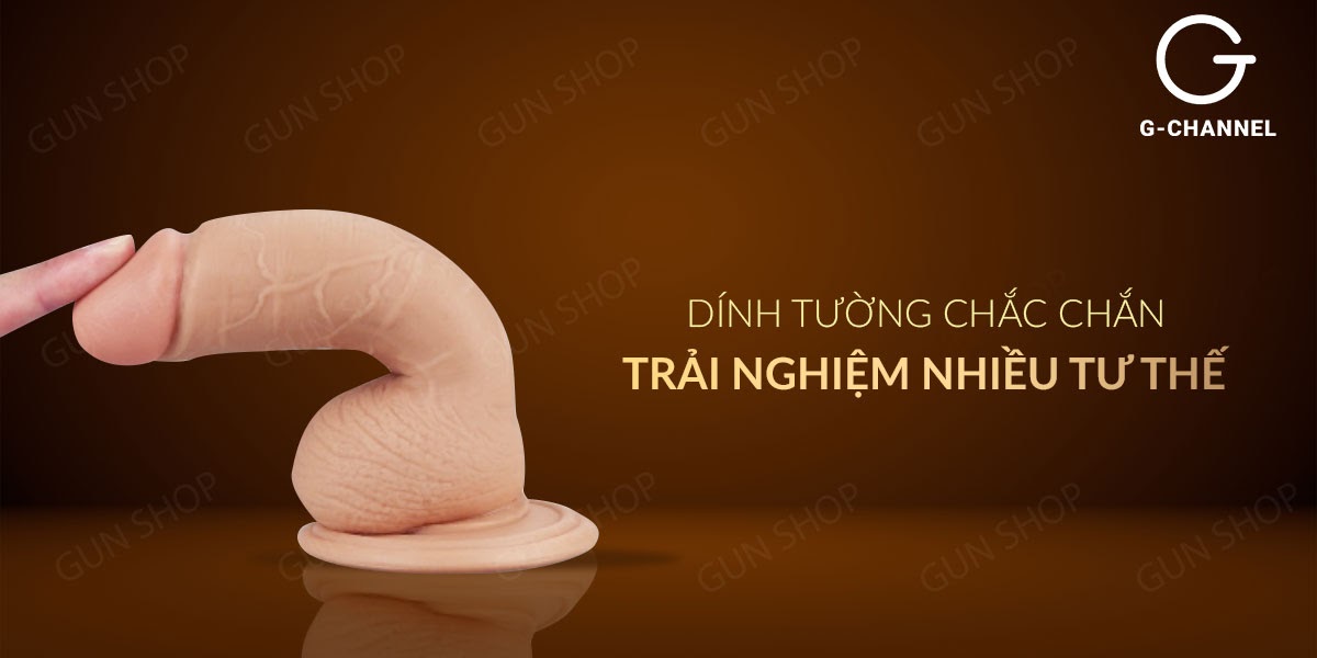  Cửa hàng bán Dương vật giả cao cấp 3 cường độ rung dính tường - Lovetoy Real Extreme 7.0 giá rẻ