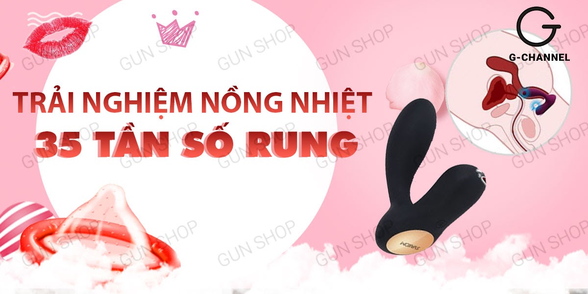  So sánh Máy rung hậu môn 35 tần số rung mạnh mẽ sạc điện - Svakom Vicky cao cấp