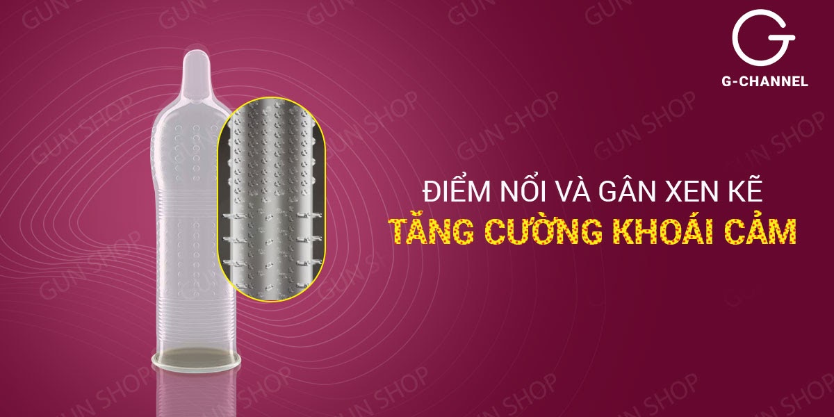  So sánh Bao cao su Durex Pleasuremax gân gai - Hộp 12 cái giá rẻ