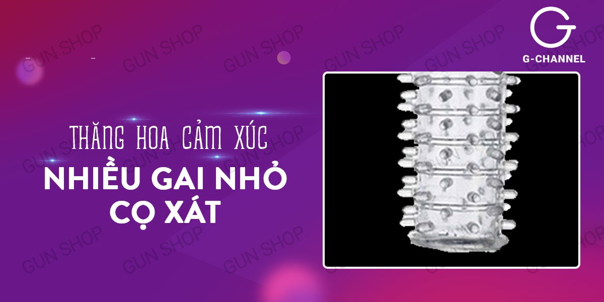  Phân phối Bao cao su đôn dên tăng kích thước Bi - Gai loại tốt