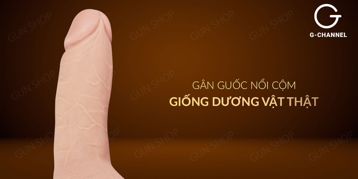  Cửa hàng bán Dương vật giả cao cấp 3 cường độ rung dính tường - Lovetoy Real Extreme 7.0 giá rẻ