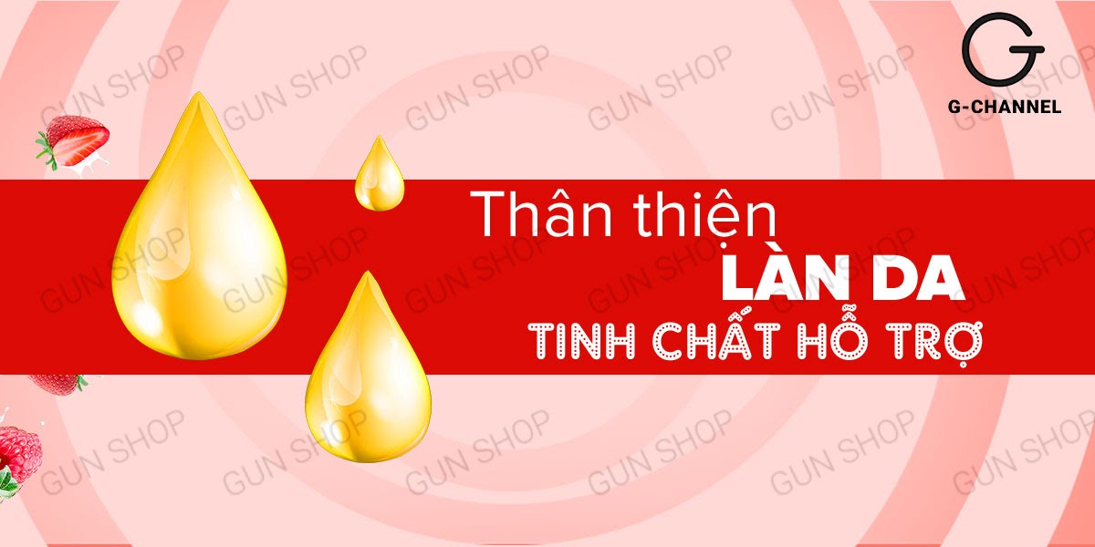  Bán Gel Love Kiss bôi trơn hương dâu 100ml hàng xách tay