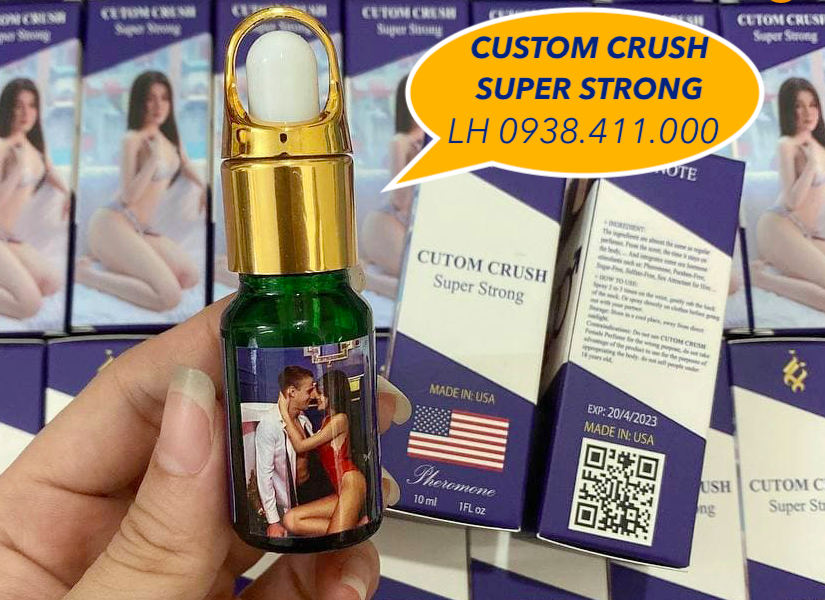  Giá sỉ Custom Crush Super Strong thuốc kích dục nữ cực mạnh dạng nước chính hãng Mỹ loại tốt