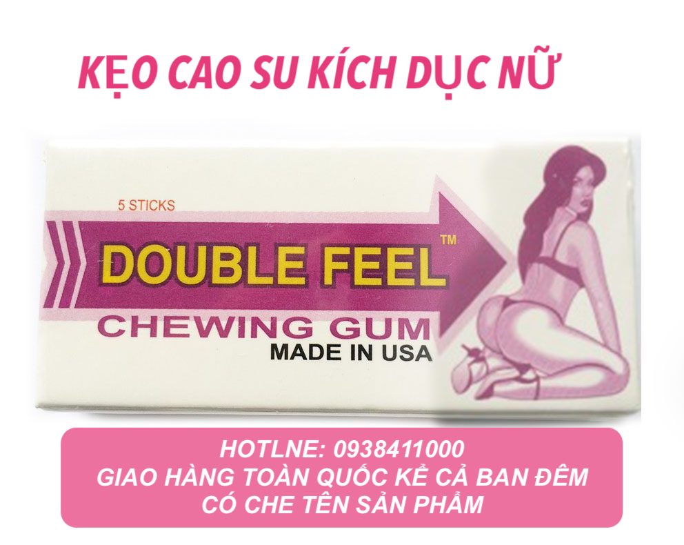  Shop bán Singum Double Feel Chewing Gum kẹo cao su kích dục nữ chính hãng Mỹ cao cấp