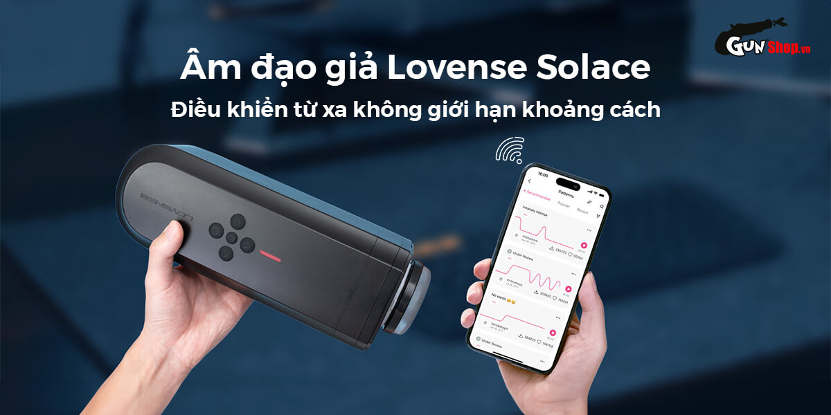  Kho sỉ Âm đạo giả đa năng Lovense Solace mới nhất