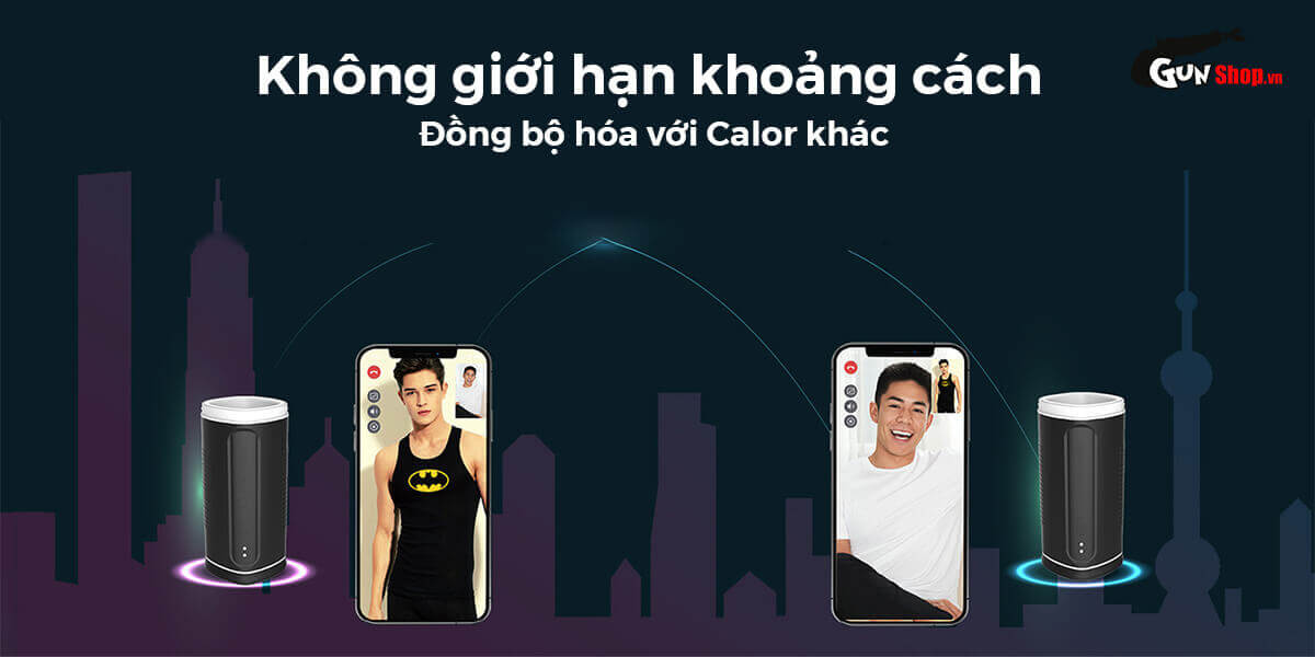 Cung cấp Âm đạo giả đa năng Lovense Calor điều khiển qia app ứng dụng điện thoại loại tốt