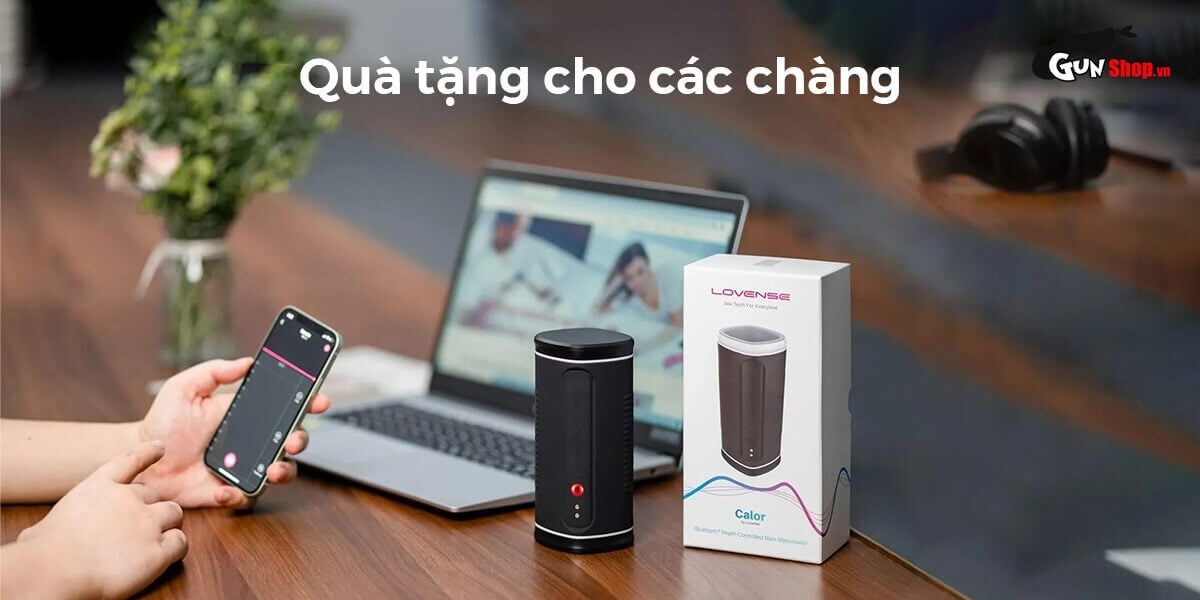 Cung cấp Âm đạo giả đa năng Lovense Calor điều khiển qia app ứng dụng điện thoại loại tốt