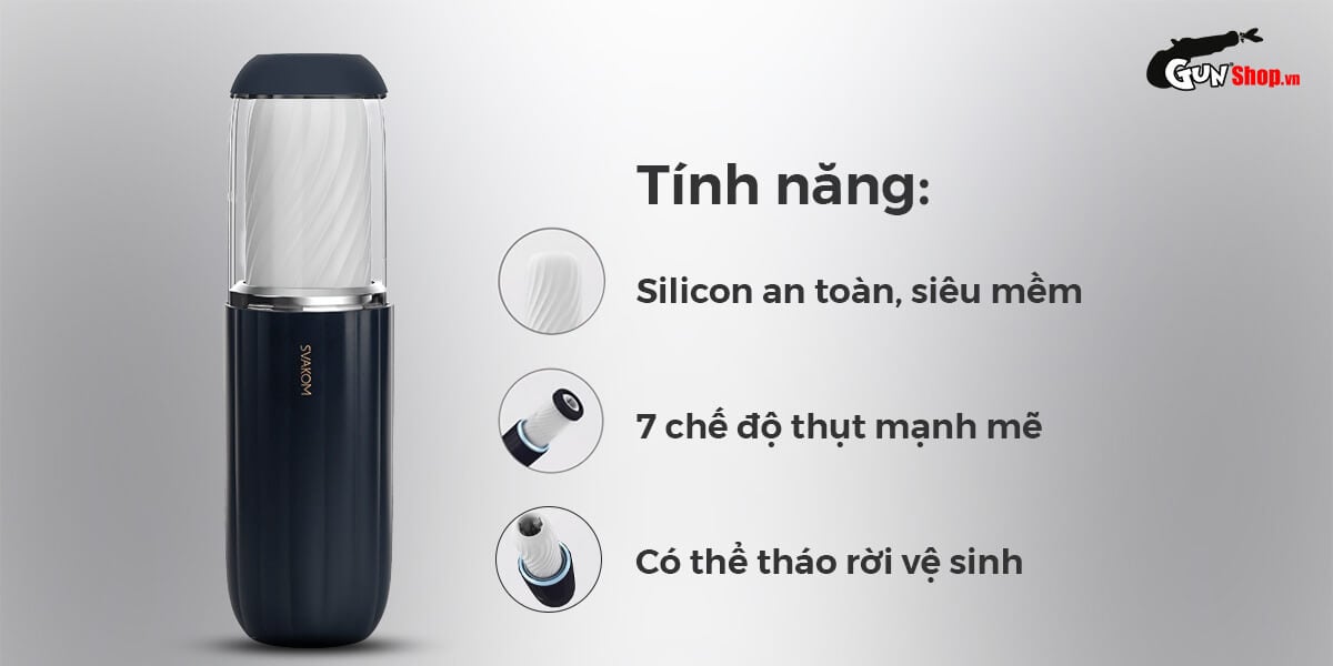  Shop bán Âm đạo giả đa năng Svakom Alex Neo 2 rung thụt mạnh loại tốt