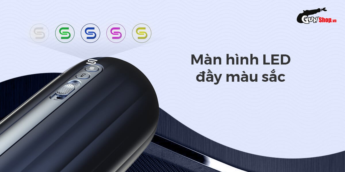  Giá sỉ Âm đạo giả Svakom Hannes Neo co bóp sưởi ấm điều khiển qua app loại tốt