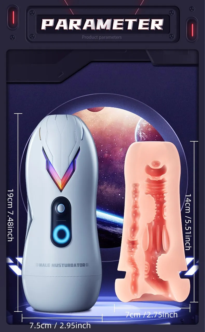  Giá sỉ Âm đạo giả Mecha rung cho nam giới thủ dâm tự sướng hàng xách tay