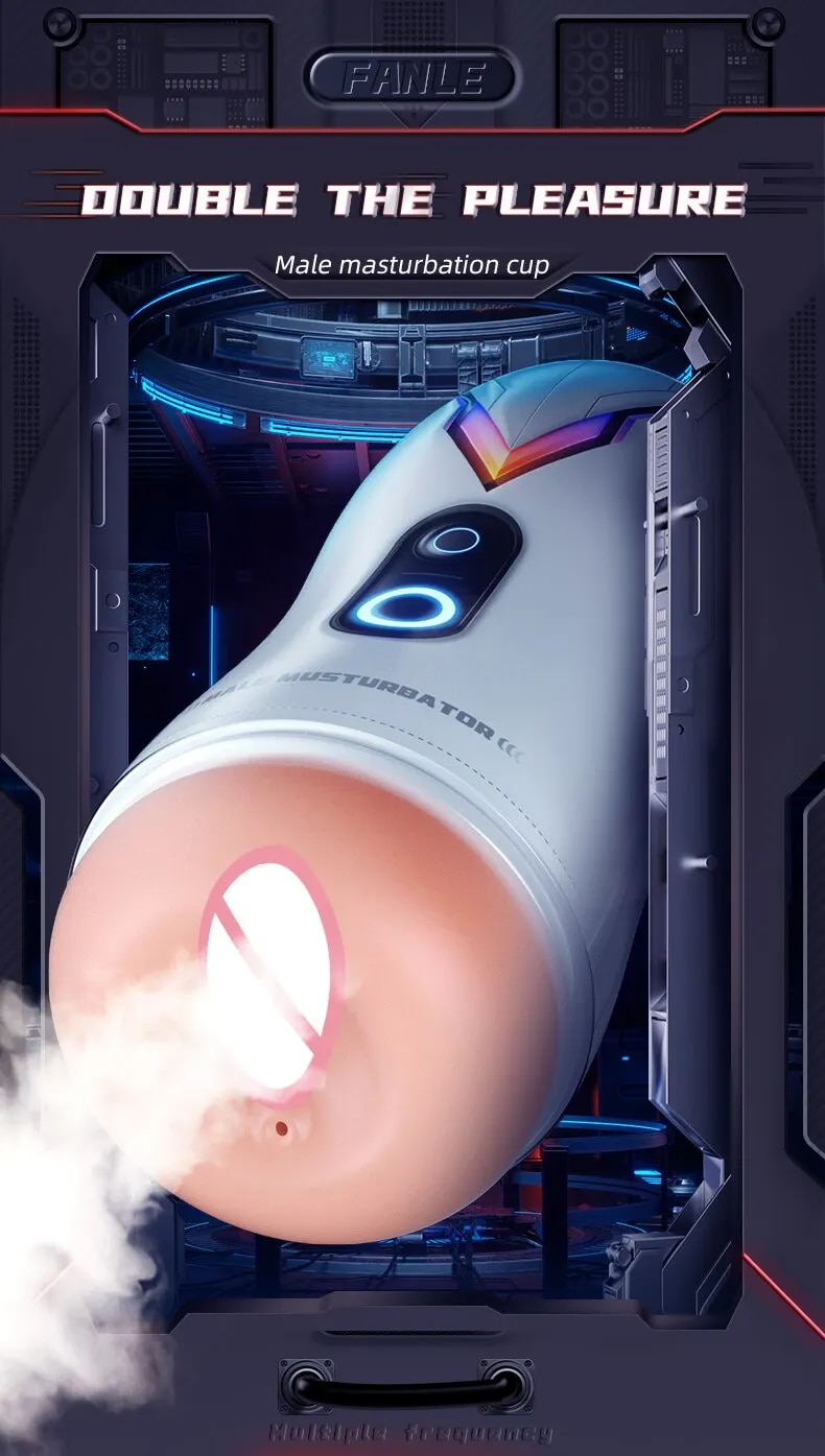  Giá sỉ Âm đạo giả Mecha rung cho nam giới thủ dâm tự sướng hàng xách tay