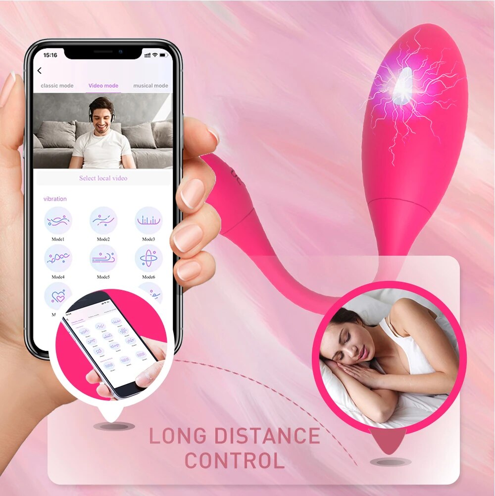  Mua Trứng rung sốc điện Levett điều khiển từ xa qua app bluetooth loại tốt