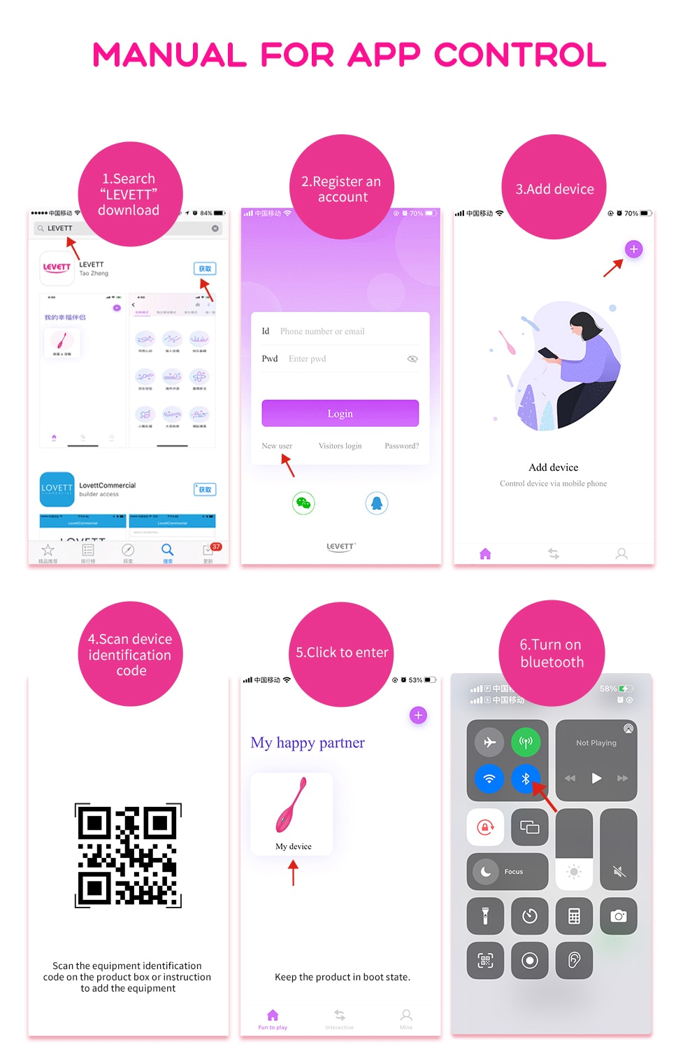  Mua Trứng rung sốc điện Levett điều khiển từ xa qua app bluetooth loại tốt