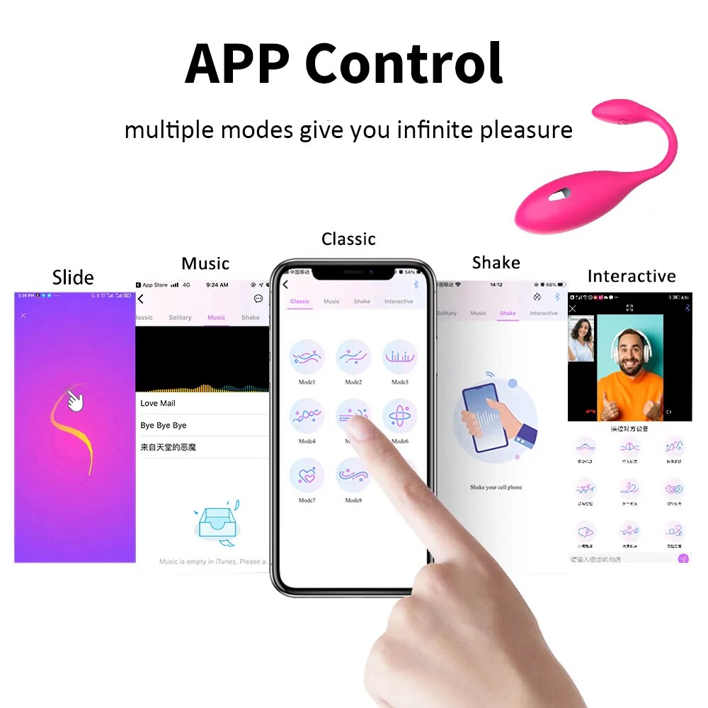  Mua Trứng rung sốc điện Levett điều khiển từ xa qua app bluetooth loại tốt
