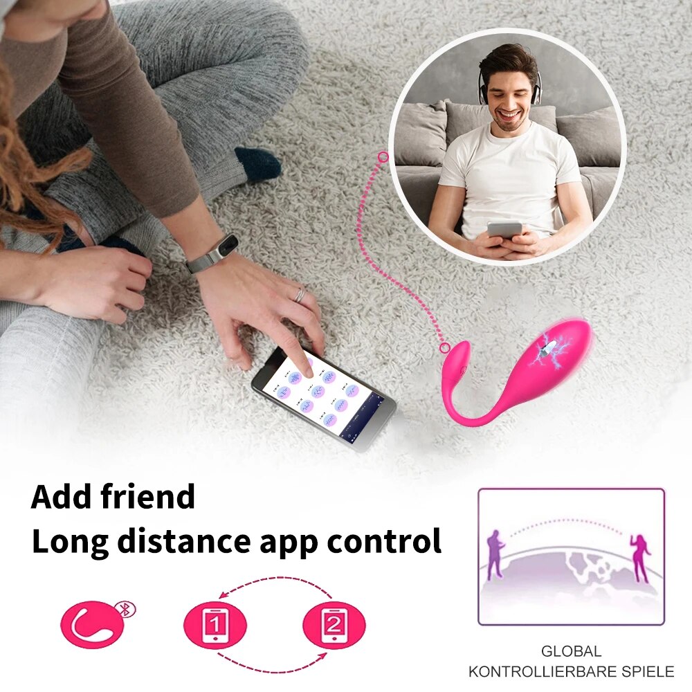  Mua Trứng rung sốc điện Levett điều khiển từ xa qua app bluetooth loại tốt