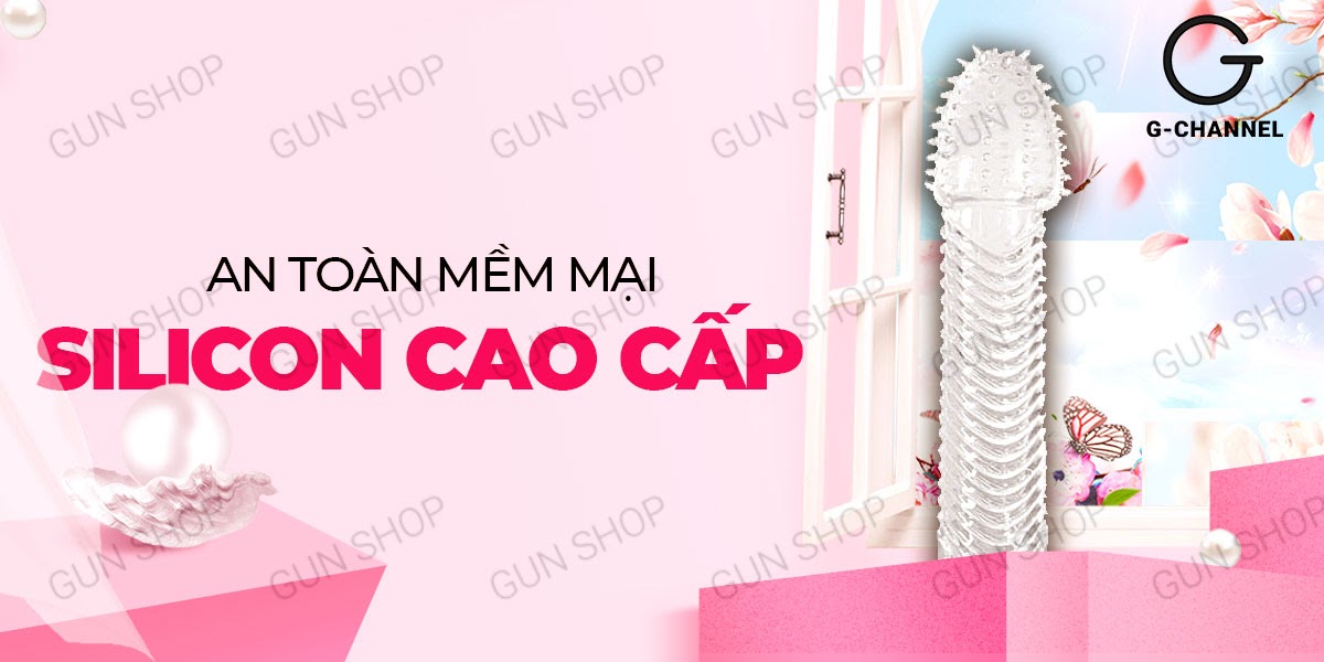 Cung cấp Bao cao su đôn dên tăng kích thước Aichao - Gân gai nhập khẩu