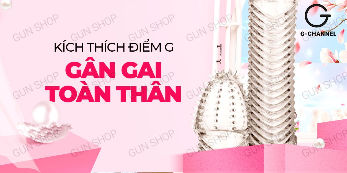 Cung cấp Bao cao su đôn dên tăng kích thước Aichao - Gân gai nhập khẩu