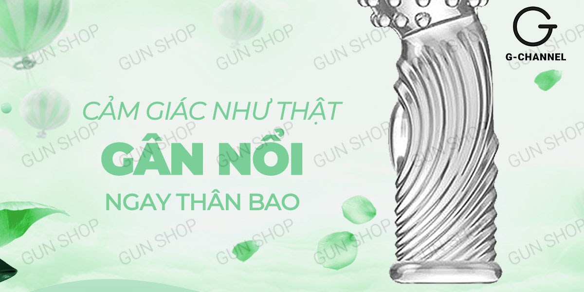  Mua Bao cao su ngón tay Aichao G-spot 3 - Gai nổi lớn - Hộp 1 cái hàng mới về