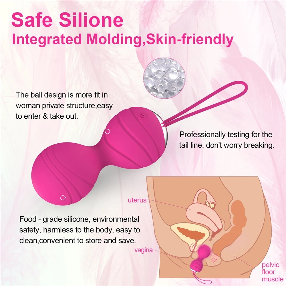  Phân phối Bóng kegel tập luyện se khít âm đạo điều khiển qua app trứng rung hồ lô cao cấp chính hãng