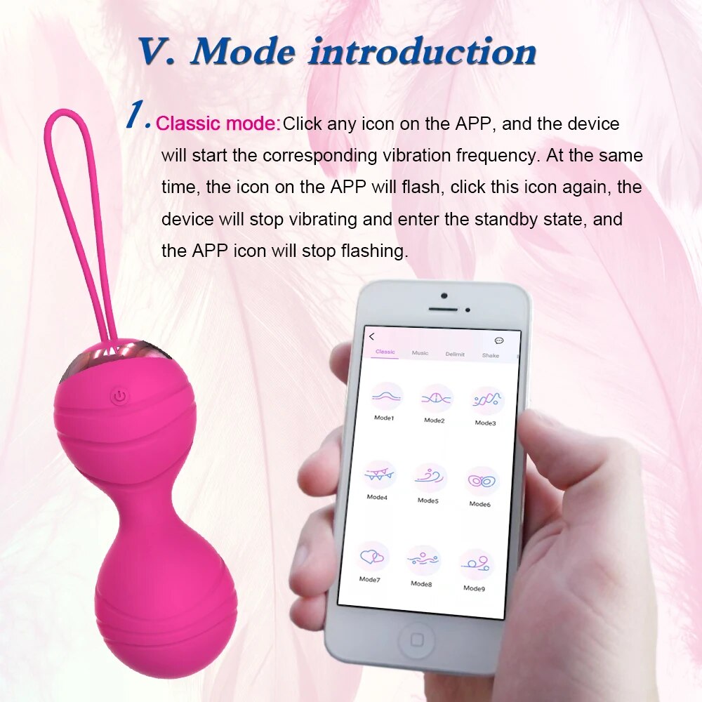  Phân phối Bóng kegel tập luyện se khít âm đạo điều khiển qua app trứng rung hồ lô cao cấp chính hãng