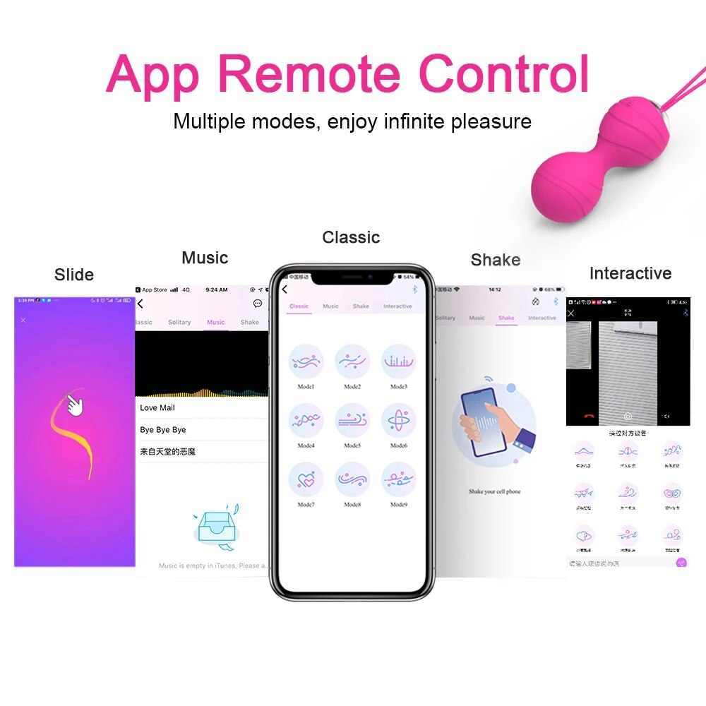  Phân phối Bóng kegel tập luyện se khít âm đạo điều khiển qua app trứng rung hồ lô cao cấp chính hãng