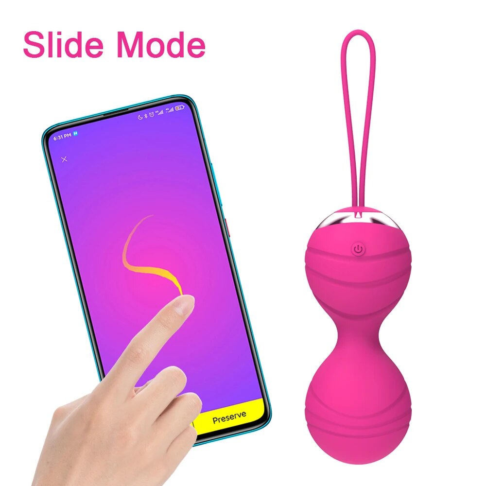  Phân phối Bóng kegel tập luyện se khít âm đạo điều khiển qua app trứng rung hồ lô cao cấp chính hãng