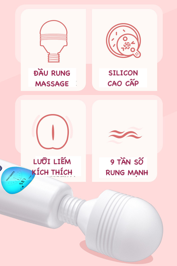  Mua Chày rung kèm lưỡi liếm 2 đầu Galaku có màn hình Led massage điểm G có tốt không?