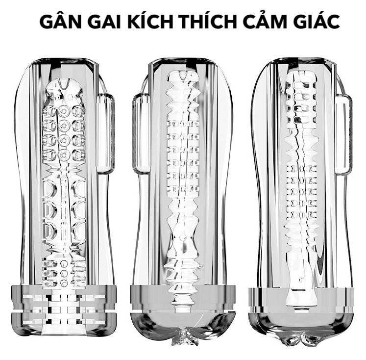  Đánh giá Âm đạo giả trong suốt có rung - Yeain cốc thủ dâm cao cấp cực sướng giá rẻ