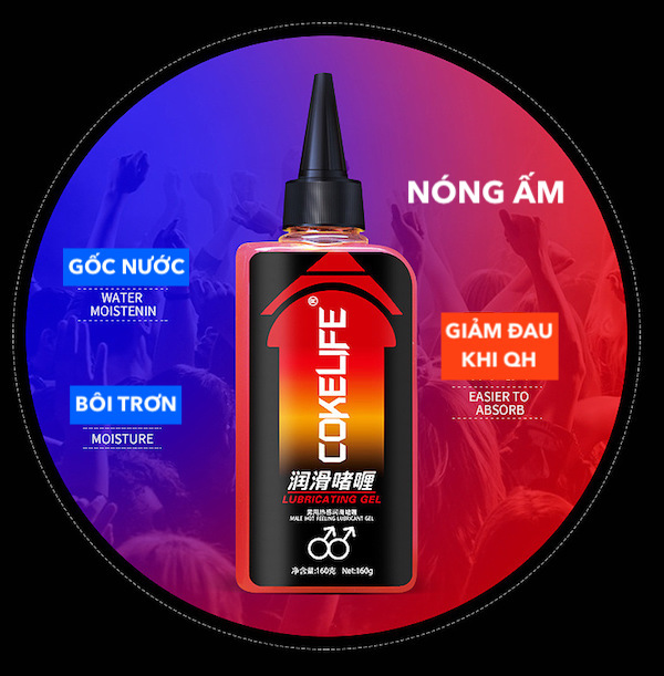  Địa chỉ bán Gel bôi trơn Cokelife superman đỏ nóng ấm 85g giảm đau rát hậu môn giá tốt