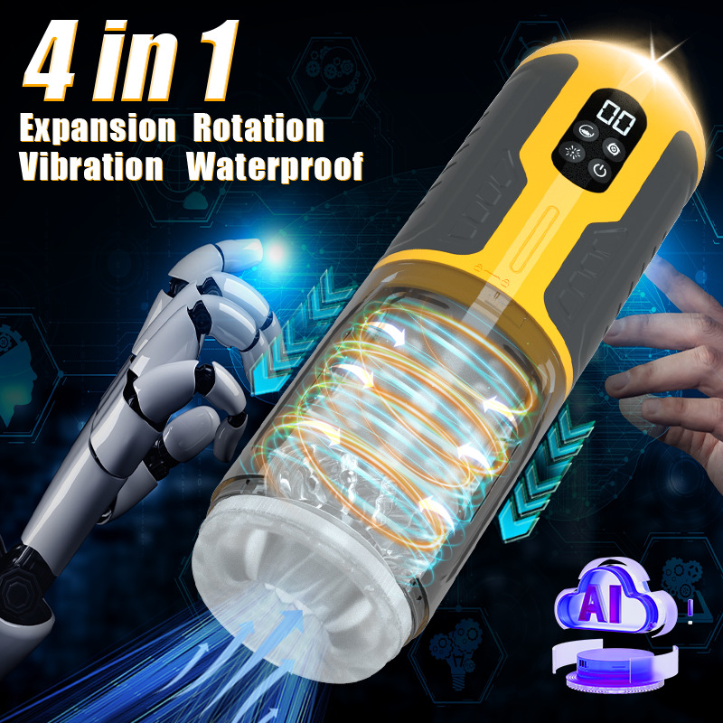  Đại lý Âm đạo giả đa năng D08C 4 in 1 rung thụt xoay bú liếm hút tự động mới nhất