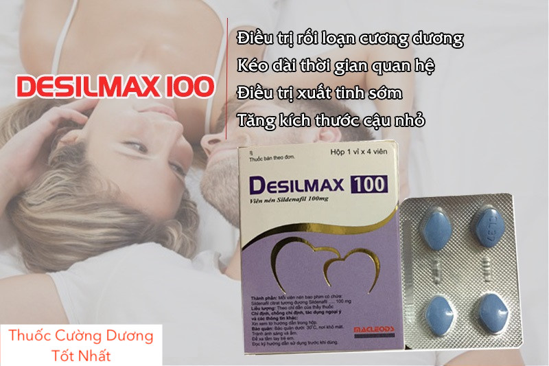  Sỉ Thuốc Desilmax 100mg cường dương Ấn Độ 100 50 mg tăng sinh lý tốt nhất có tốt không?