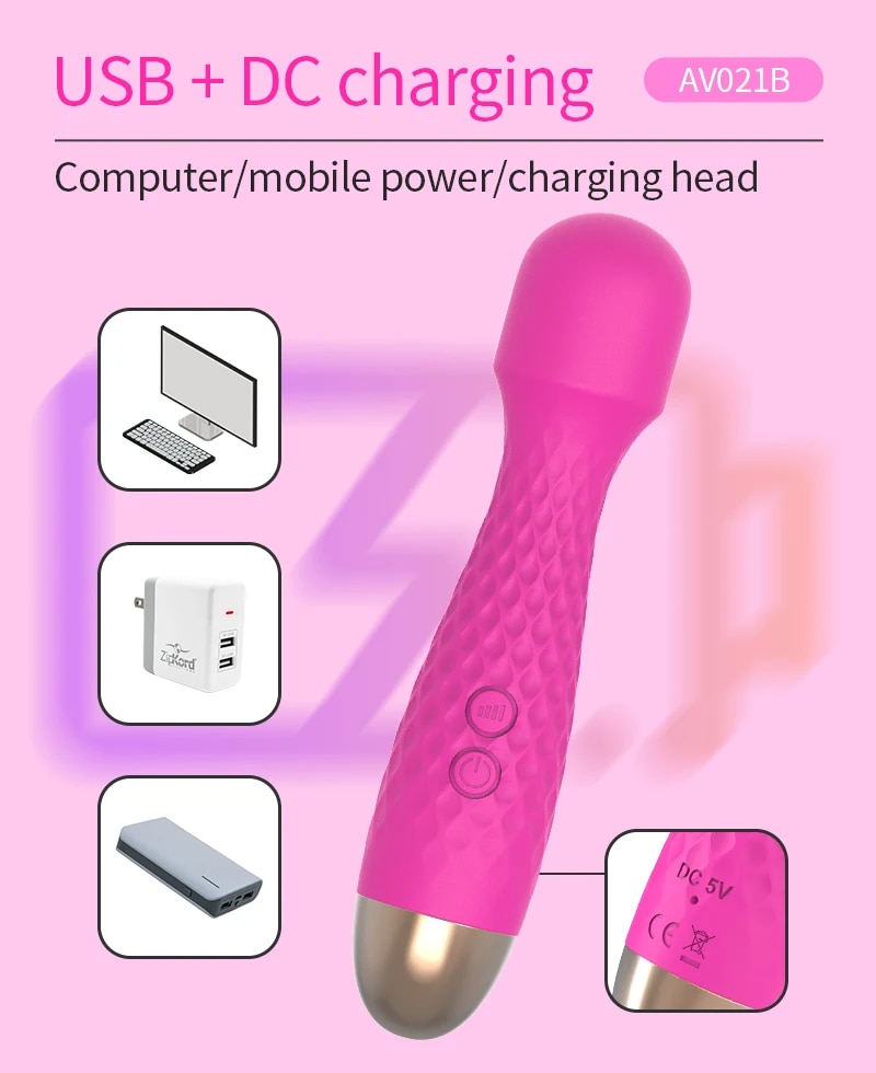  Nhập sỉ Chày rung tình yêu không dây mini nhỏ gọn Wand Massager mới nhất