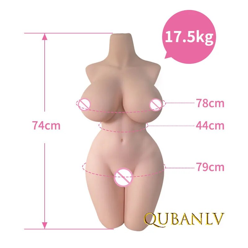  Mua Búp bê tình dục bán thân nửa người 17.5kg silicone nguyên khối giống thật giá tốt