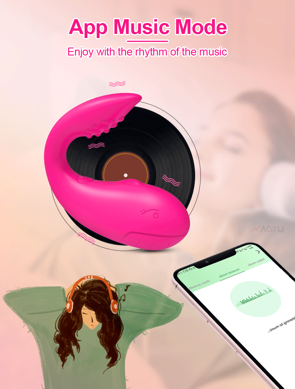  Thông tin Trứng rung cá heo Love Spouse kết nối bluetooth điều khiển qua app TD042 giá rẻ