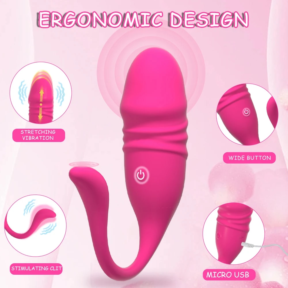  Review Trứng rung tình yêu 2 đầu rung thụt điều khiển từ xa qua app hàng xách tay