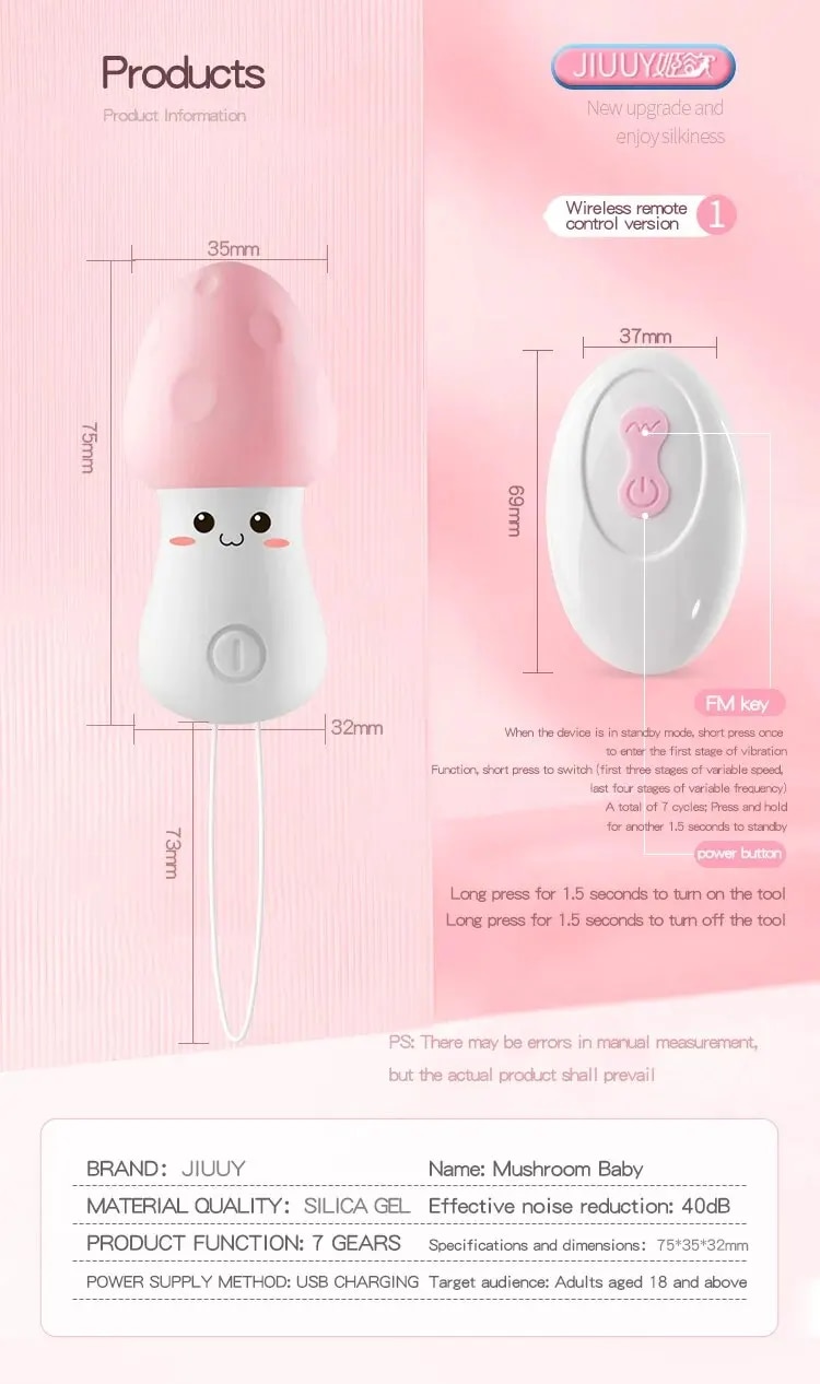  Kho sỉ Chày rung không dây nguỵ trang hình cây nấm mini nhỏ gọn điều khiển từ xa có tốt không?