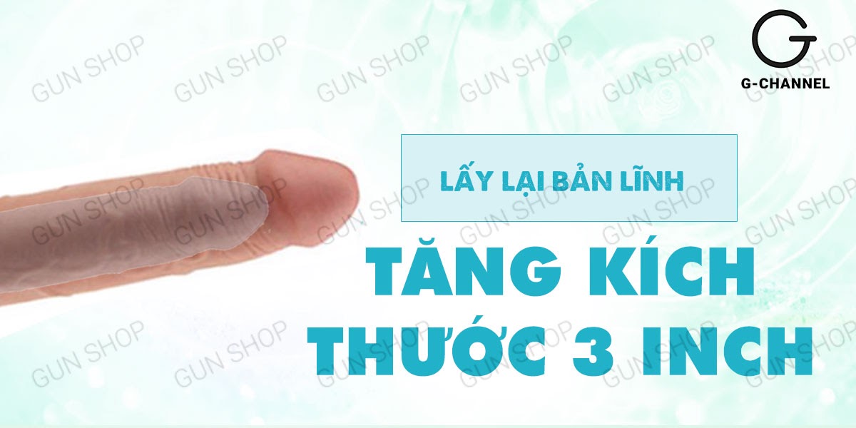  Kho sỉ Bao cao su đôn dên tăng kích thước rung mạnh Lovetoy Pleasure X-Tender tăng 3 tốt nhất