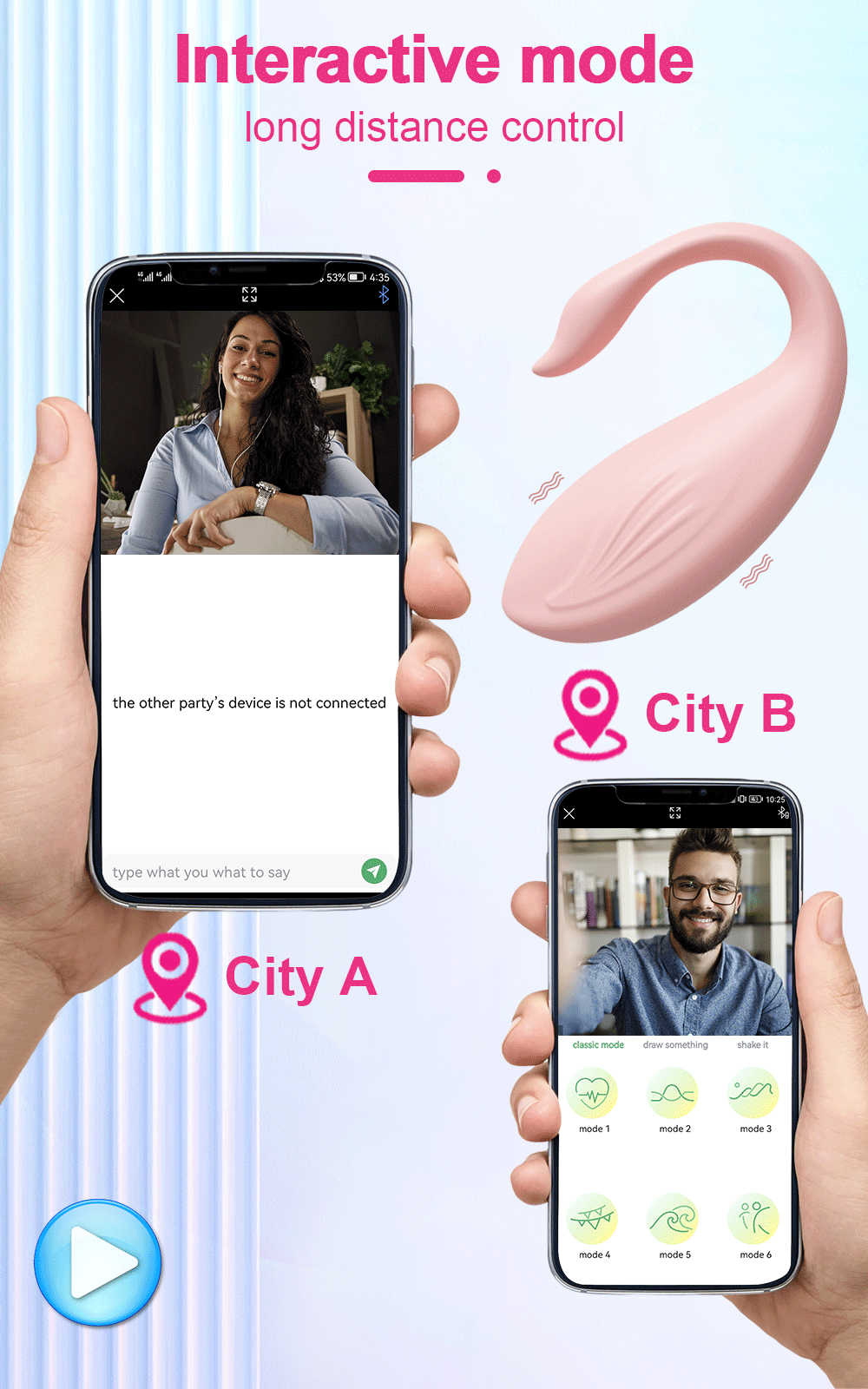  Giá sỉ Trứng rung bluetooth Love Spouse điều khiển qua app điện thoại hình thiên nga loại tốt