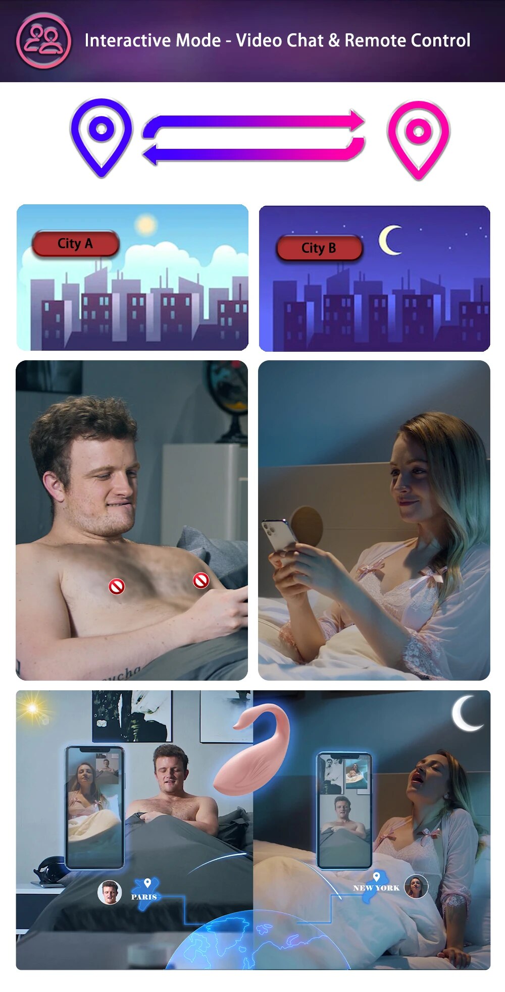  Giá sỉ Trứng rung bluetooth Love Spouse điều khiển qua app điện thoại hình thiên nga loại tốt