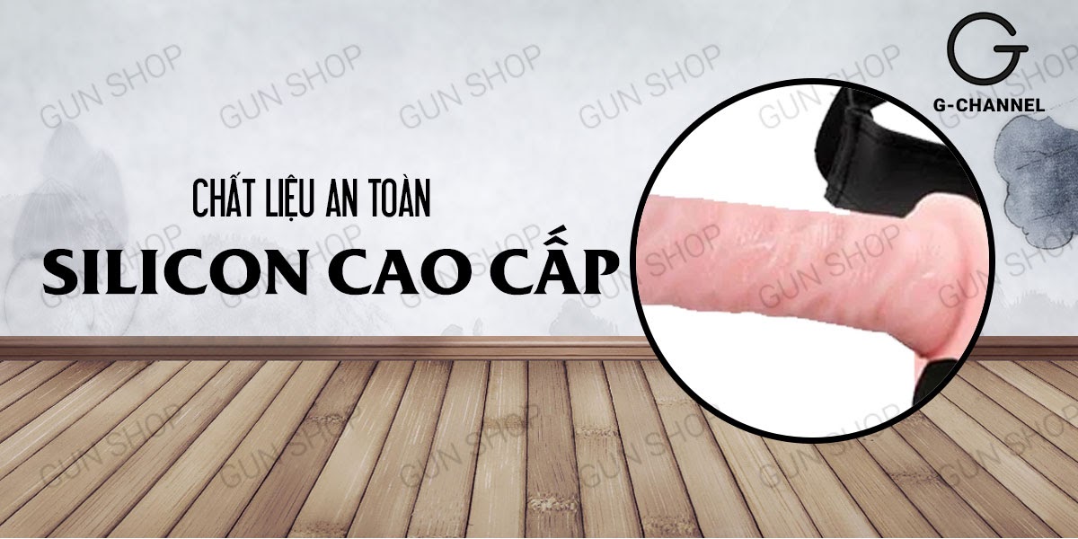  Shop bán Dương vật giả rung có dây đeo 2 đầu pin - Baile Strap-on loại tốt