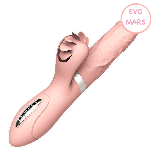  Shop bán Dương vật cao cấp rung thụt tỏa nhiệt kết hợp lưỡi liếm siêu mềm - Vibrator Evo Mars có tốt không?