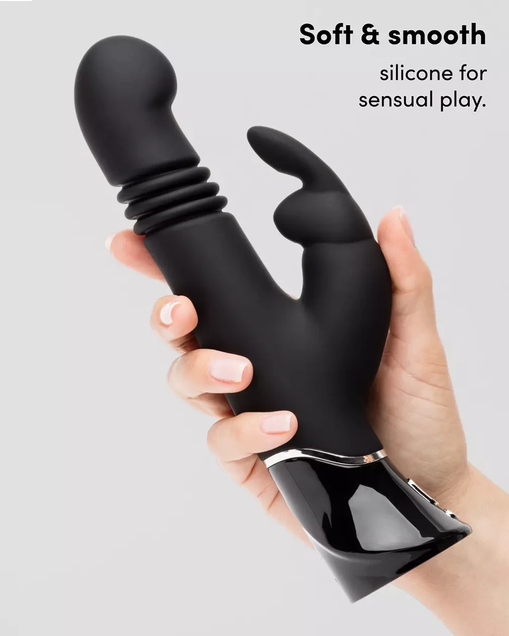  Kho sỉ Fifty Shades of Grey Greedy Girl Thrusting Rabbit Vibrator - Lovehoney cao cấp