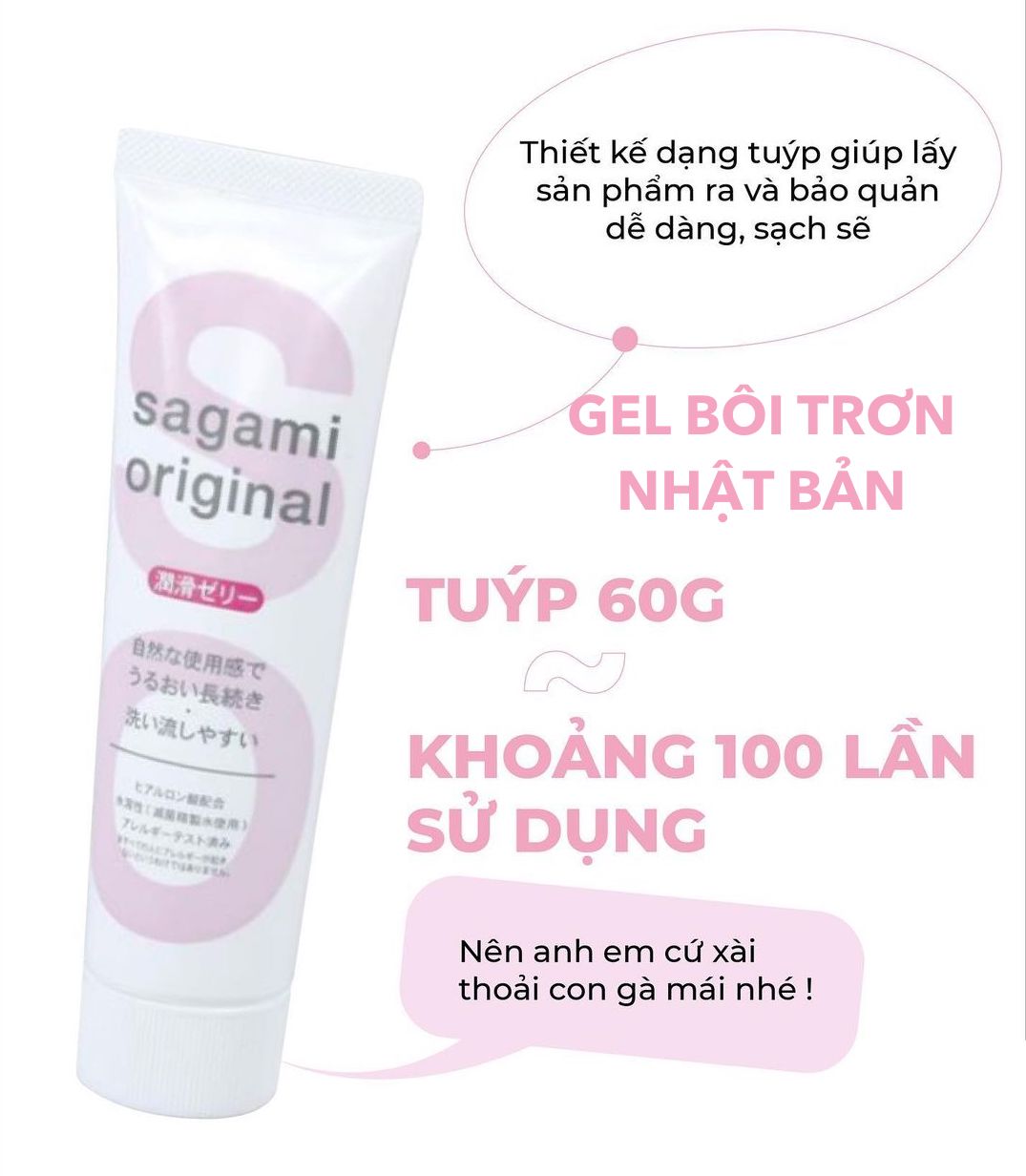  Địa chỉ bán Gel bôi trơn Sagami Original Nhật chính hãng giá rẻ