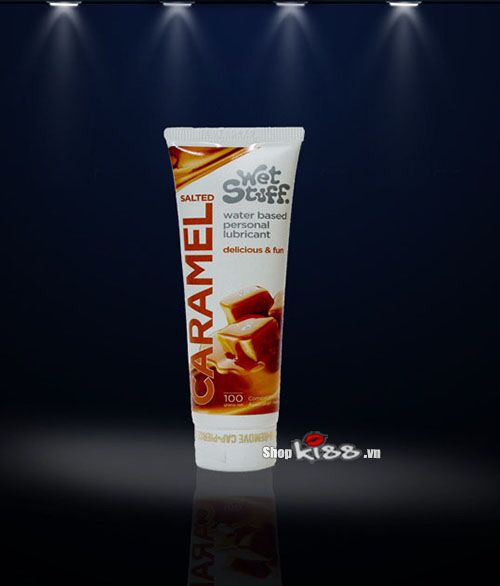  Sỉ Gel bôi trơn Caramel Salted vị mặn nếm được dùng cho quan hệ miệng chính hãng